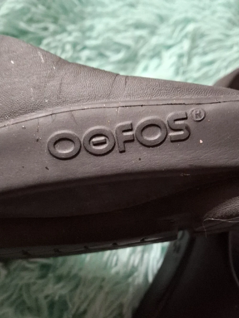 OOFOS Black Men's Recovery Slide Sandals (OF09)